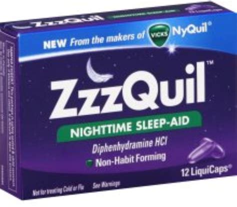 zzzquil adverse effects